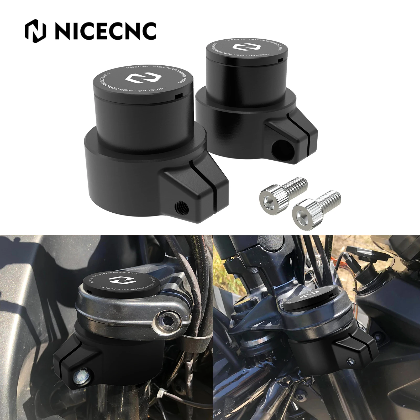 

NICECNC Motorcycle Fork Extender Raise 1.26 r for KTM 390 Adventure 2020-2024 2023 2022 2021 Aluminum