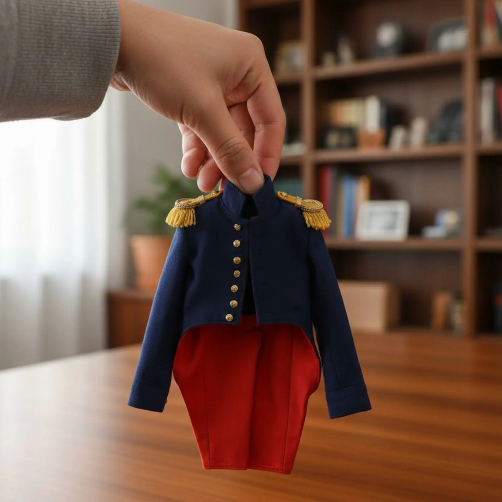 Napoleonic Jacket Model Historically Inspired Design 12 Inch Figure Uniform Miniature Infantryman Clothes Easy On/detach view 5