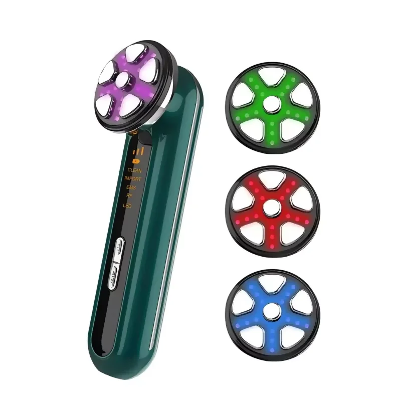 led-ライト光子振動若返りマイクロカレント美顔器フェイスリフティングマシン首の肌引き締めマッサージャー美容ツール