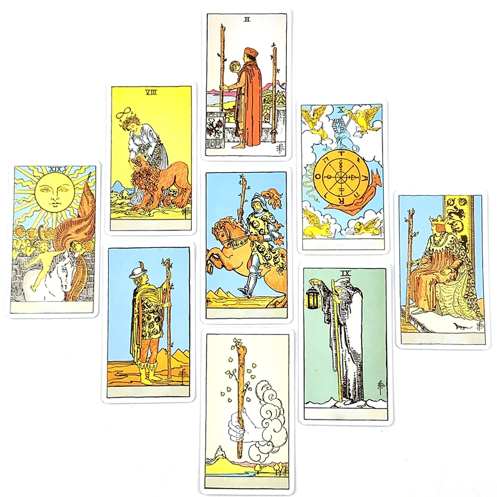 Cartas de Tarot versión rusa, juego de cartas de reunión familiar, edición de adivinación del destino, juegos Borad, regalos de Halloween y Navidad