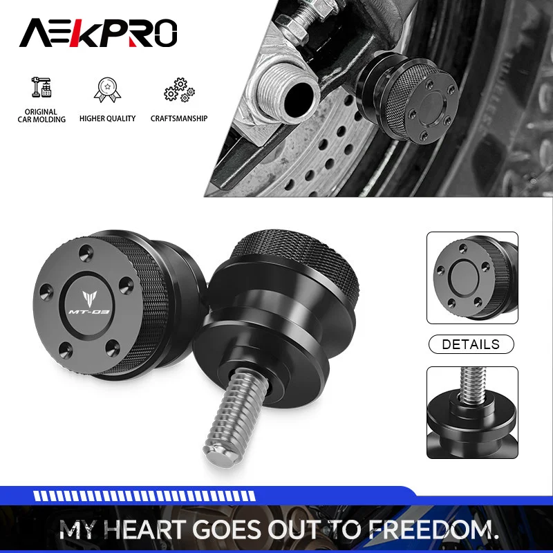 

For MT-03 MT-25 2005-2025 MT-125 2015-2018 Motorcycle M6 Accessories Swingarm Sliders Screw Swing Stand Screws mt03 mt25 mt125