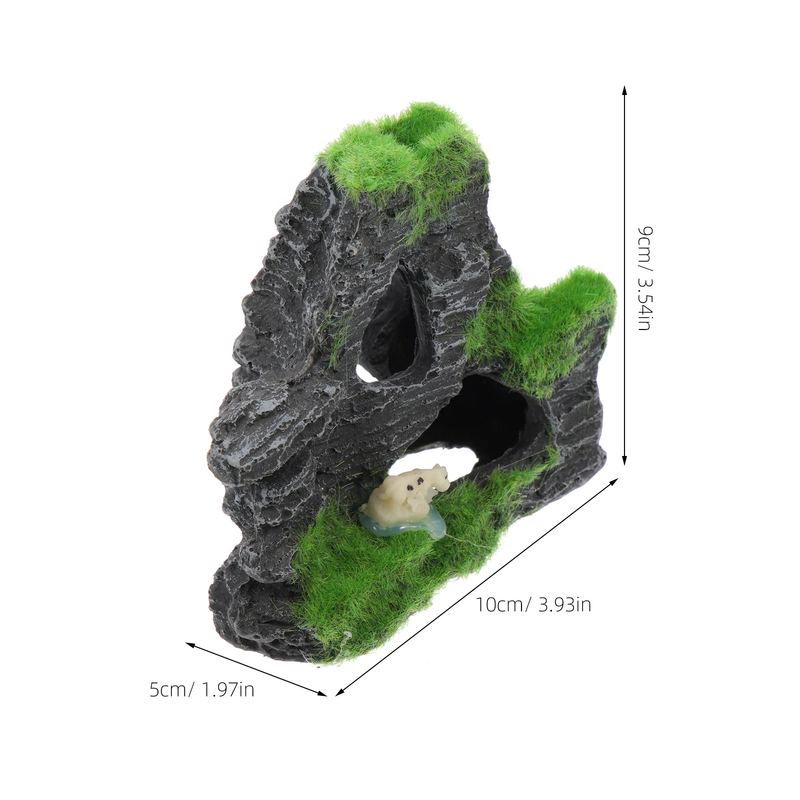 

Fish Tank Decor Resin Aquarium Cave for Extra Large Aquarium Decorations Fish Shelter Habitat Safe Non-Toxic Fine Workmanship