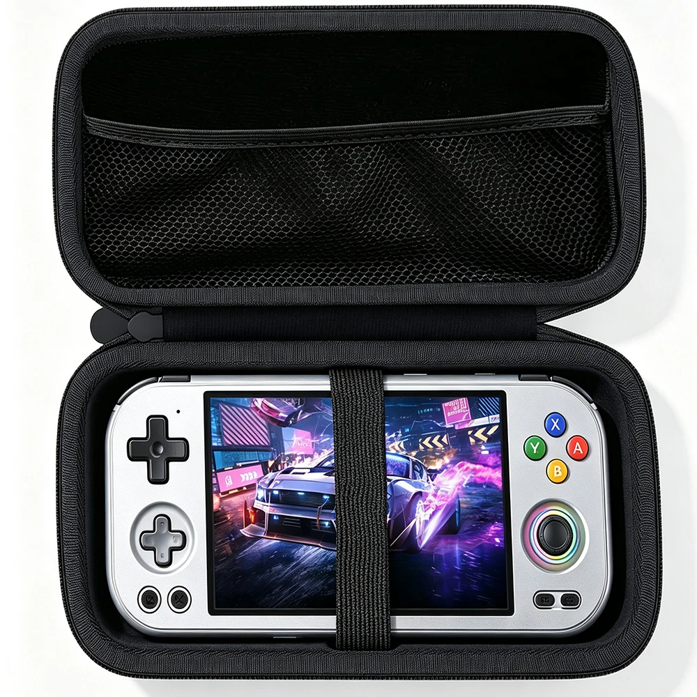 Retro Gaming Anbernic - Harte EVA-Tragetasche für Anbernic RG477M/RG476H Retro-Handheld-Spielkonsole,