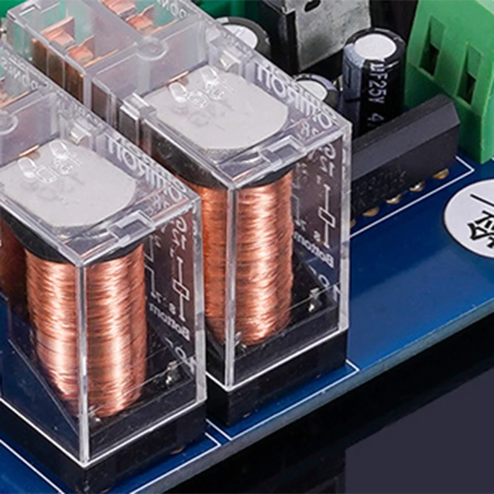 AB25-Dual Relay Board Kit For Speaker Amplifier Protection Board UPC1237 For Japan