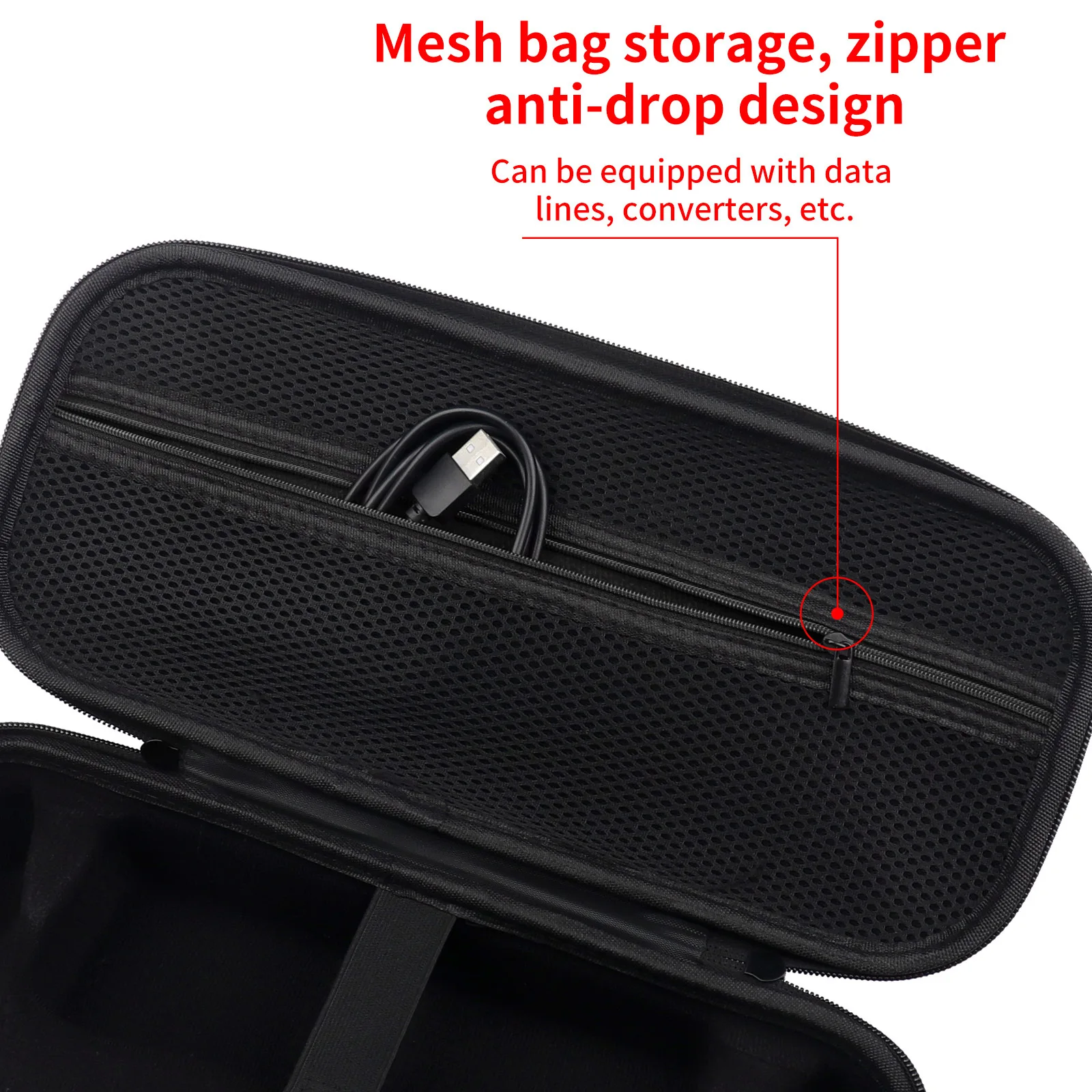 

1Suitable for Sony PlayStation portal game console storage bag portable storage eva protection bag