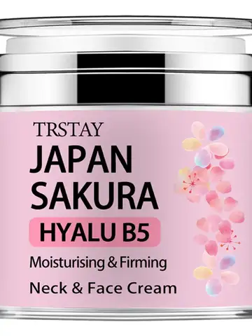 Japan Sakura Essence Cream, Sakura Tone Up Cream with Hyaluronic Acid,