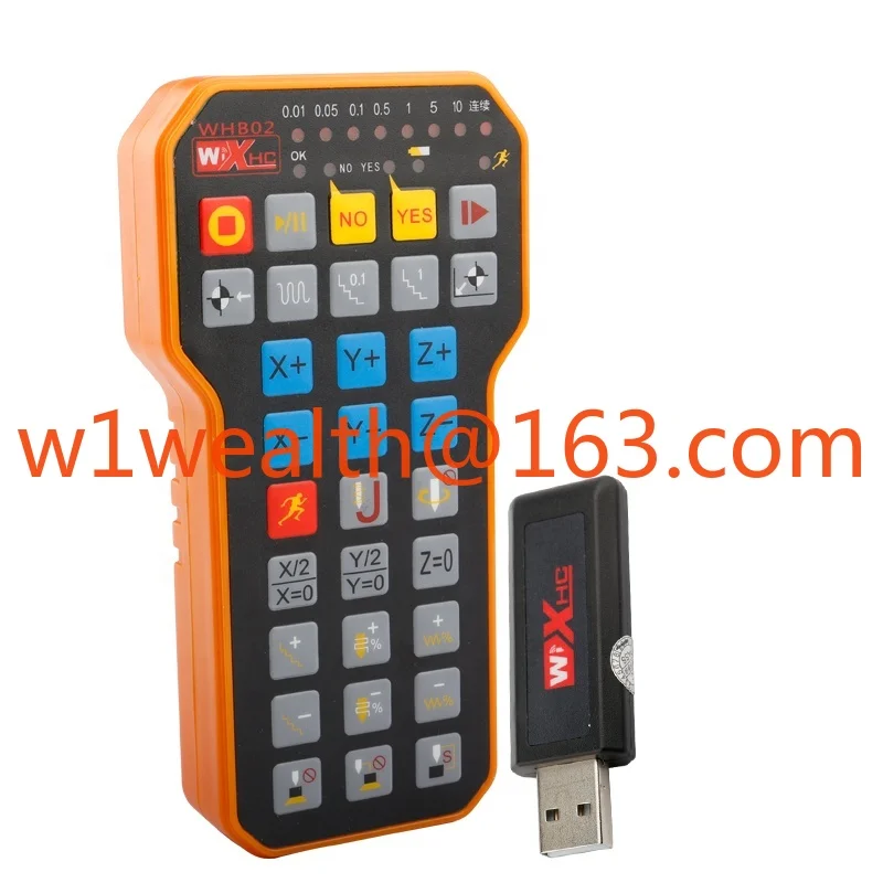 

CNC three-axis controller universal serial bus digital processor Xhc-Whb02 remote control engraving machine handle wheel control