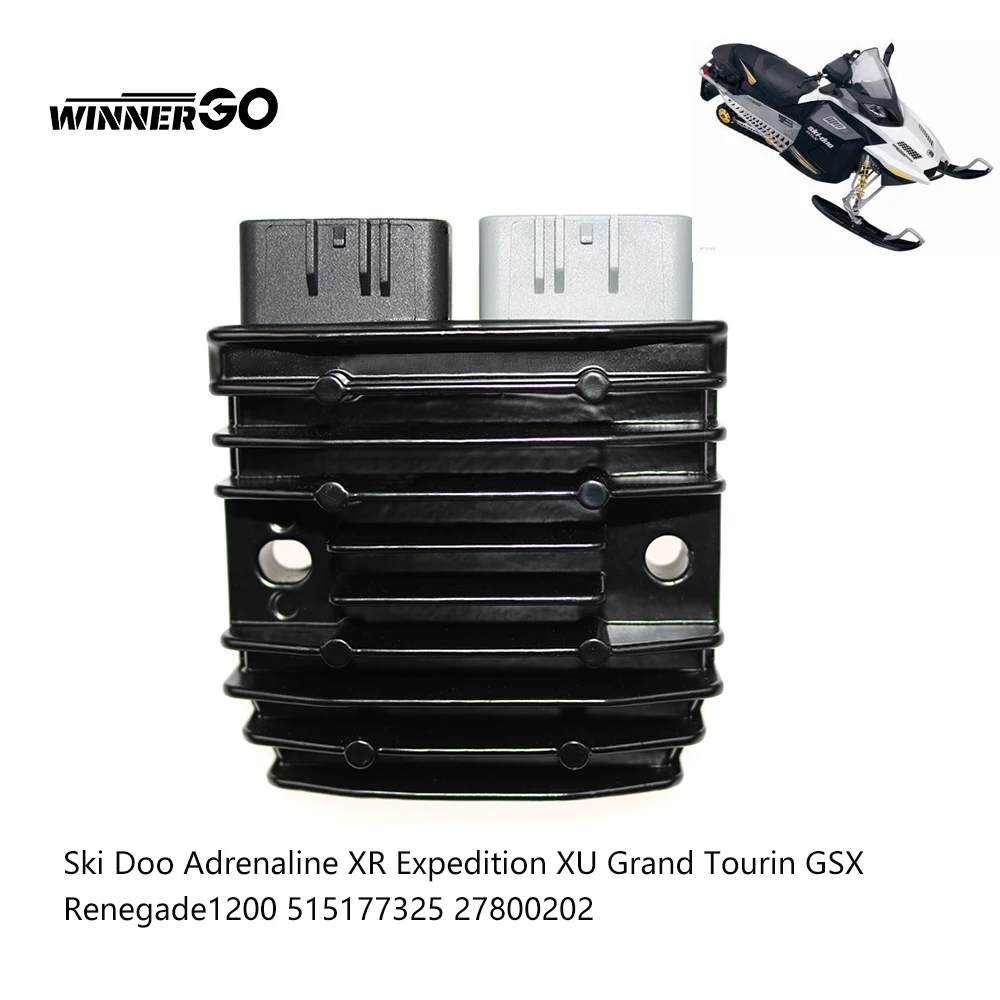 Spannungsregler-Gleichrichter für BRP SkiDoo GSX1200 MXZ600 Schneemobil Skandic Grand Touring Renegade Expeditio Tundra600 1200 – Detail 2