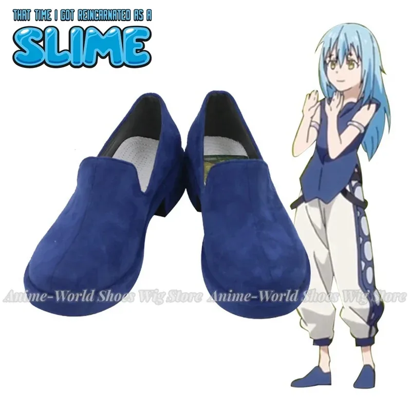 

Унисекс аниме Cos Reincarnated Slime Rimuru Tempest костюмы для косплея ботинки обувь Хэллоуин Рождественская вечеринка размер на заказ