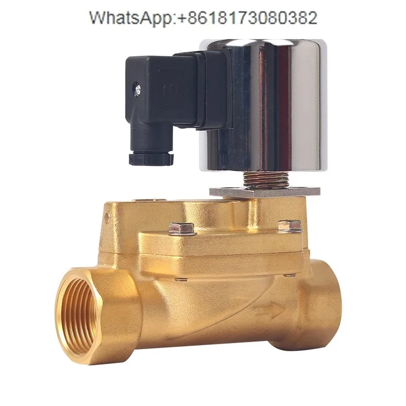 Sanlixin water liquid gas solenoid valve DF15 20 25H32 40 50 normally closed open all copper one inch 4 quarter ZCS