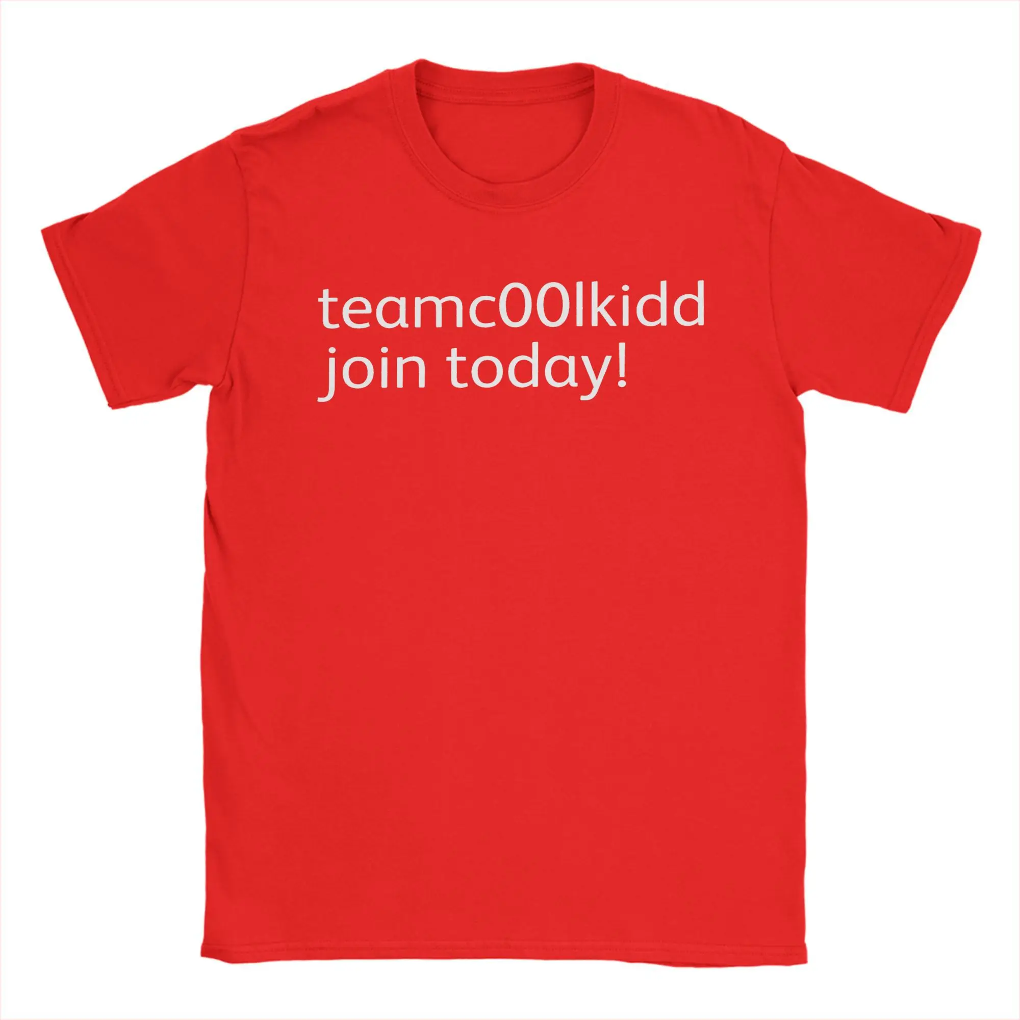 Forsaken Team c00lkidd Join Today Men T Shirt Game Funny Tees Short Sleeve O Neck T-Shirts Pure Cotton Printed Clothing