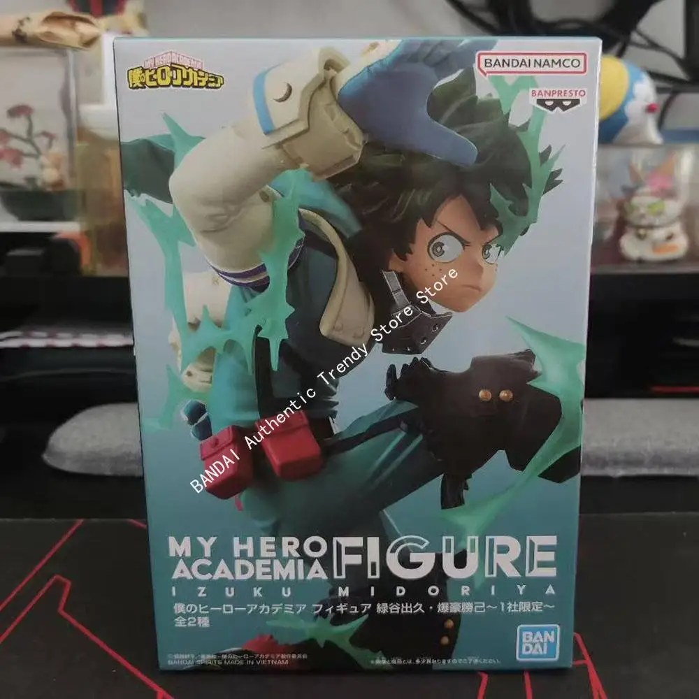 In Stock Original Banpresto My Hero Academia Midoriya Izuku Deku Anime Action Figure Model Boxed Toys Collectibles Gift Genuine