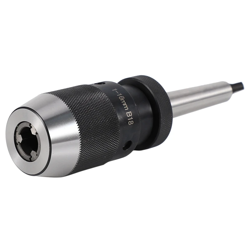 Self Tighten Keyless Drill Chuck Mt2 B18 Shank Morse Taper 1-16Mm Mt3 B18 Mt4 B18 Light-Duty Hand Tightening Drill Chuck