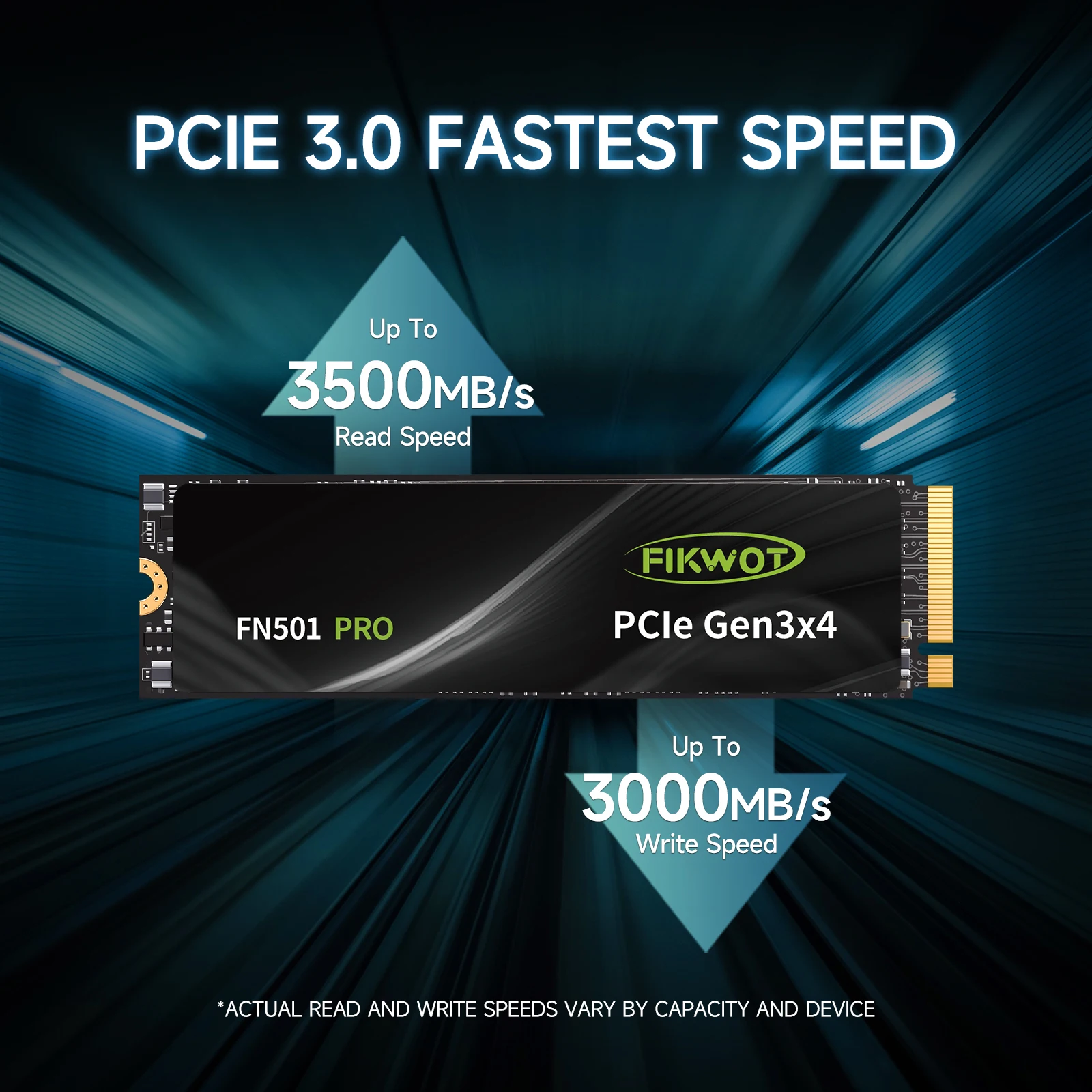 Fikwot 데스크탑 노트북 PS5 솔리드 스테이트 드라이브, 3D NAND SSD, NVMe1.3 2280, M.2 PCIe4.0 * 4 3500 MB/s, 256GB, 512GB, 1TB, 2TB, FN501PR