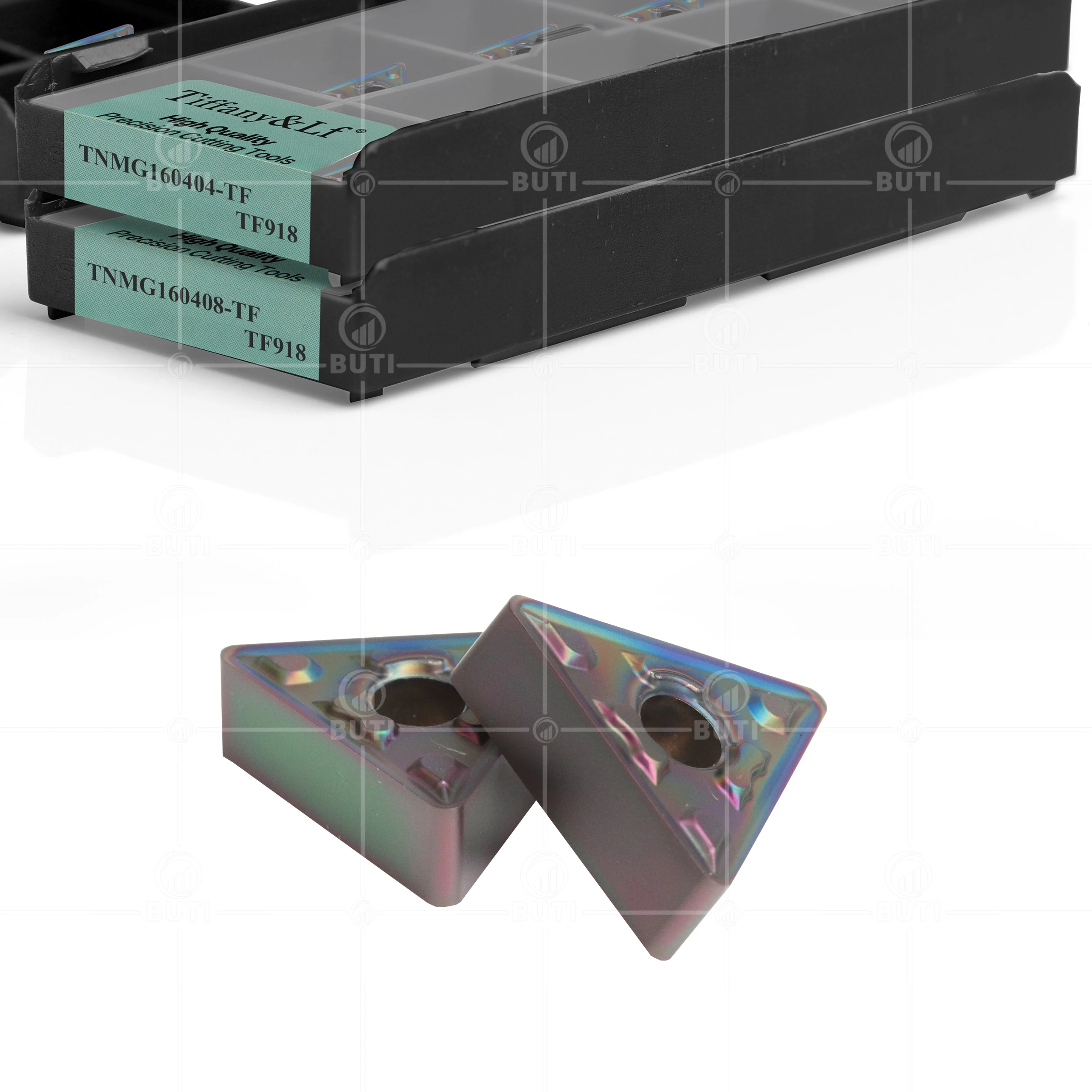 Imagem -03 - Deskar 100 Original Tnmg160404 Tnmg160408 tf Tf918 Torno Cortador de Torneamento Externo Ferramentas de Carboneto de Aço Temperado Inserções para Aço