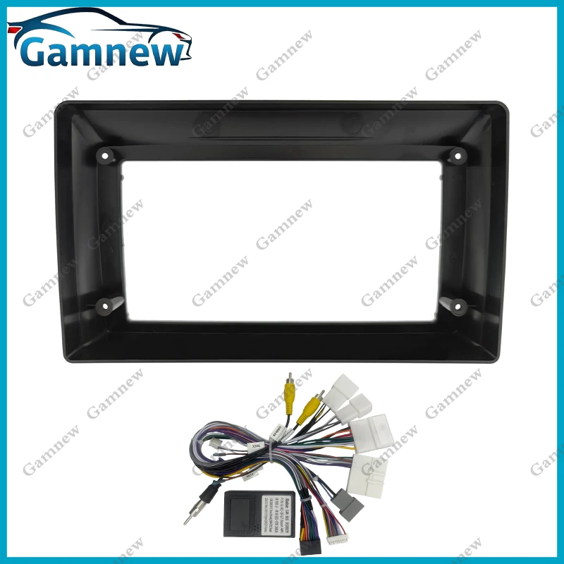 9 Inch Car Frame Fascia Adapter Canbus Box Decoder Android Radio Dash Fitting Panel Kit For Nissan Pathfinder 2010-2014