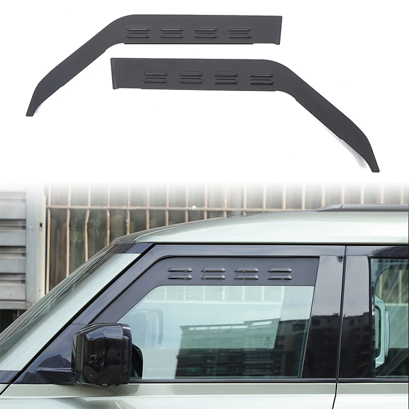 For Land Rover Defender 90 110 130 2020+ Aluminum Alloy Black Car Tailgate Window Storage Fence Foldable Pallet Rack Accessories view 6