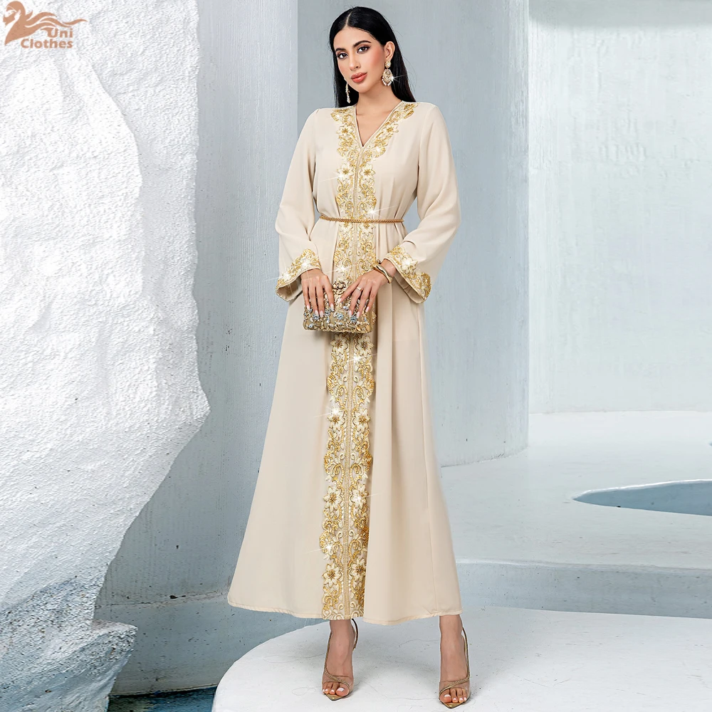 

Eid Mubarak Dubai Abayas for 2025 Women Muslim Long Dress Ramadan Jalabiya Kaftan Caftan Evening Musulmane Femme Vestidos Party