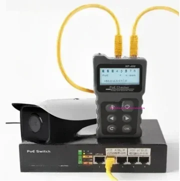 Professional-grade NF488 PoE camera: Jingming mouse automatic voltage load detection and remote alignment