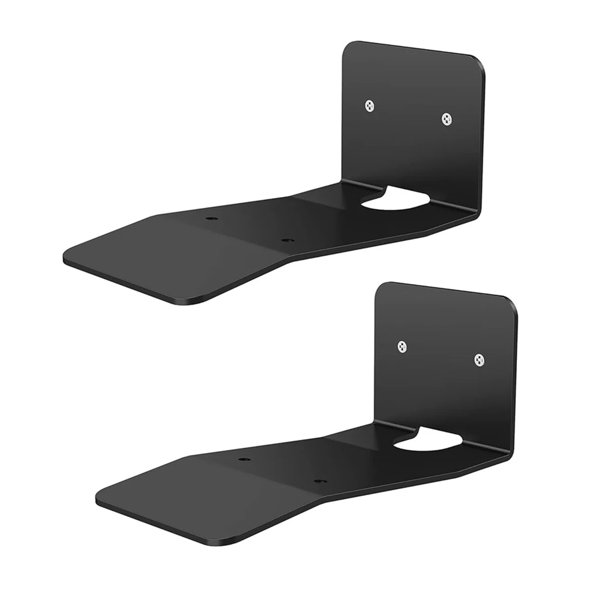 Trending Now Wall Mount for Sonos Era 300 Speaker, Metal Speaker Wall Stand Bracket Holder Era 300 Accessories 2PCS (Black)