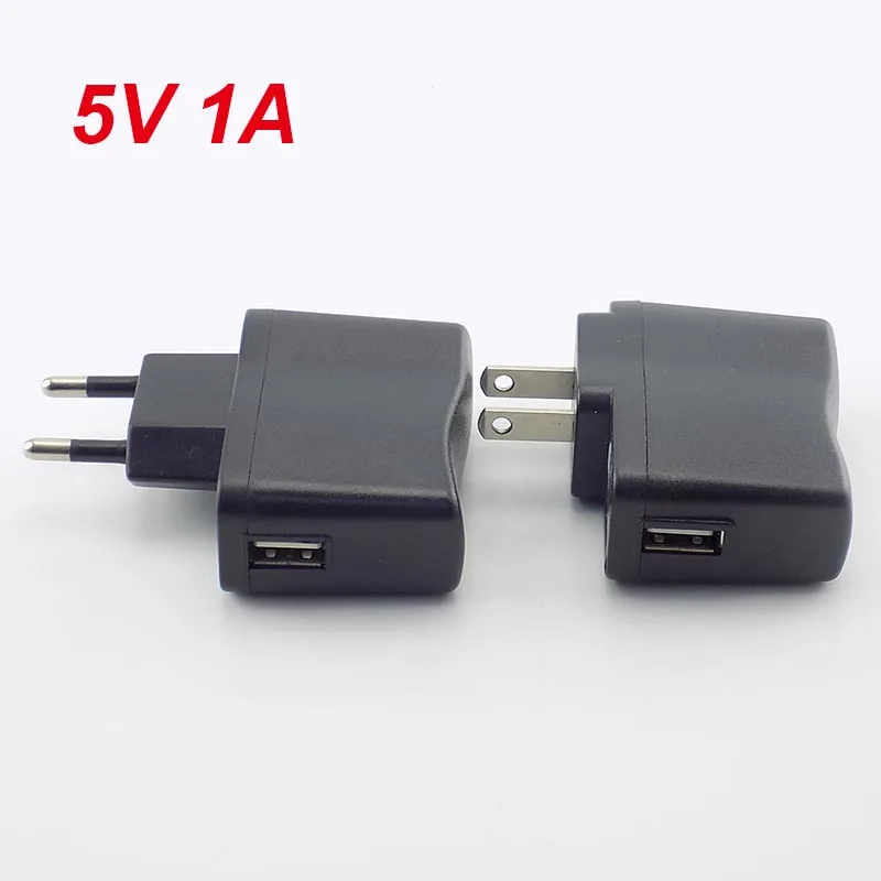 5V 0.5A 1A 2A 3A Micro USB Port Power Adapter Supply For Strip LED Lamp Light Charging AC to DC 100V 240V 500mA USB Charger Head