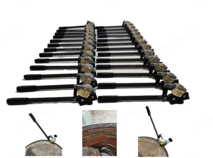 DS-200L iron oil drum surface cutting machine, drum opener