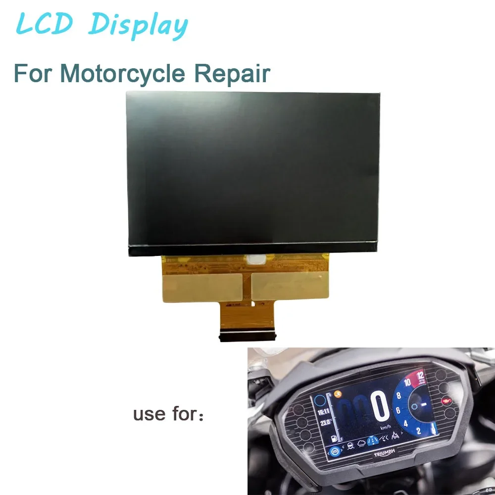 Pantalla LCD para motocicleta TRIUMPH TIGER 800 TRIUMPH TIGER 1200 VELOCIDAD TRIPLE RS grupo de instrumentos tablero de motocicleta