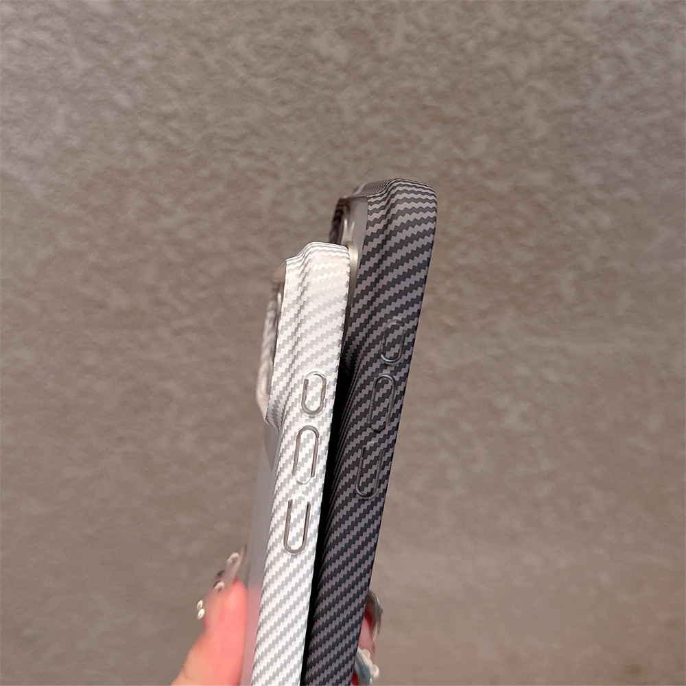 Kevlar Carbon Fibre PC Hard Case for iPhone 17 Air 16 Pro Max 15 14 Plus 13 12 11 Shockproof Camera Bumper Ultra Thin Cover - view 5