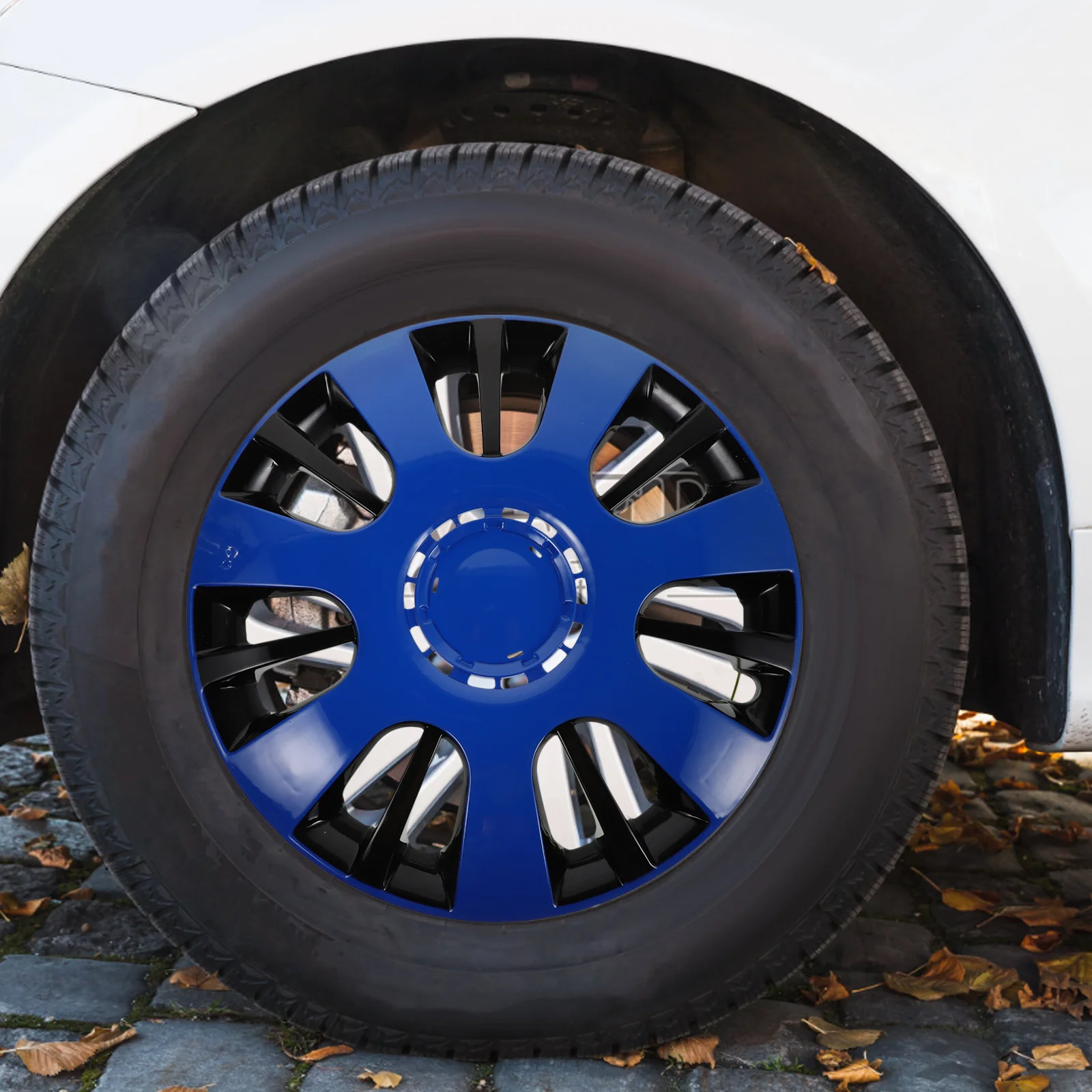 

Universal Car Wheel Hubcap Replacement Aesthetic Exterior Rim Cover Easy Install Protection for Various Models