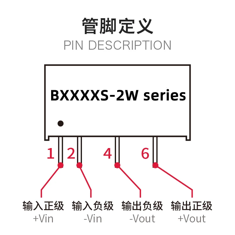 B1203LS-1W B1203LS SIP-4 New 12V to 3V DC-DC Power Supply Module