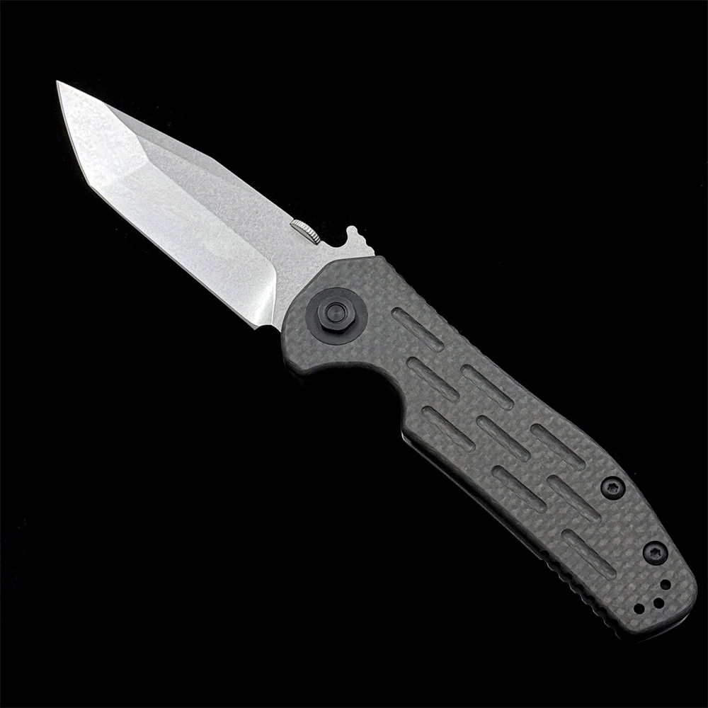 OK-0620CF 0630CF Emerson Tanto Carbon Fiber Bearing Folding Knife Outdoor Camping Hunting Pocket EDC Tool Knife - view 3