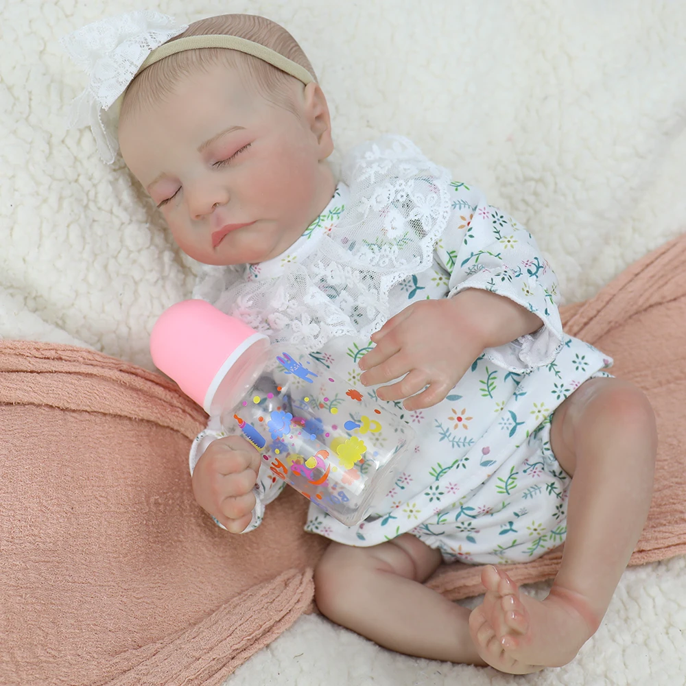 Lifereborn 48CM Levi Realistico Reborn Baby Doll Dettagliato dipinto a mano Real Soft Touch Peluche per ragazze Regali di Natale