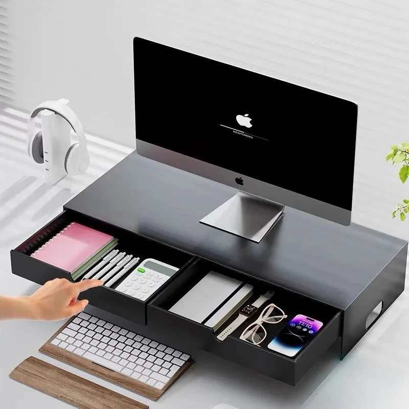 Marker Folder Office Storage Drawers Metal Gadgets Management Desk Storage Black Organiser Trousses Scolaires Room Accessories