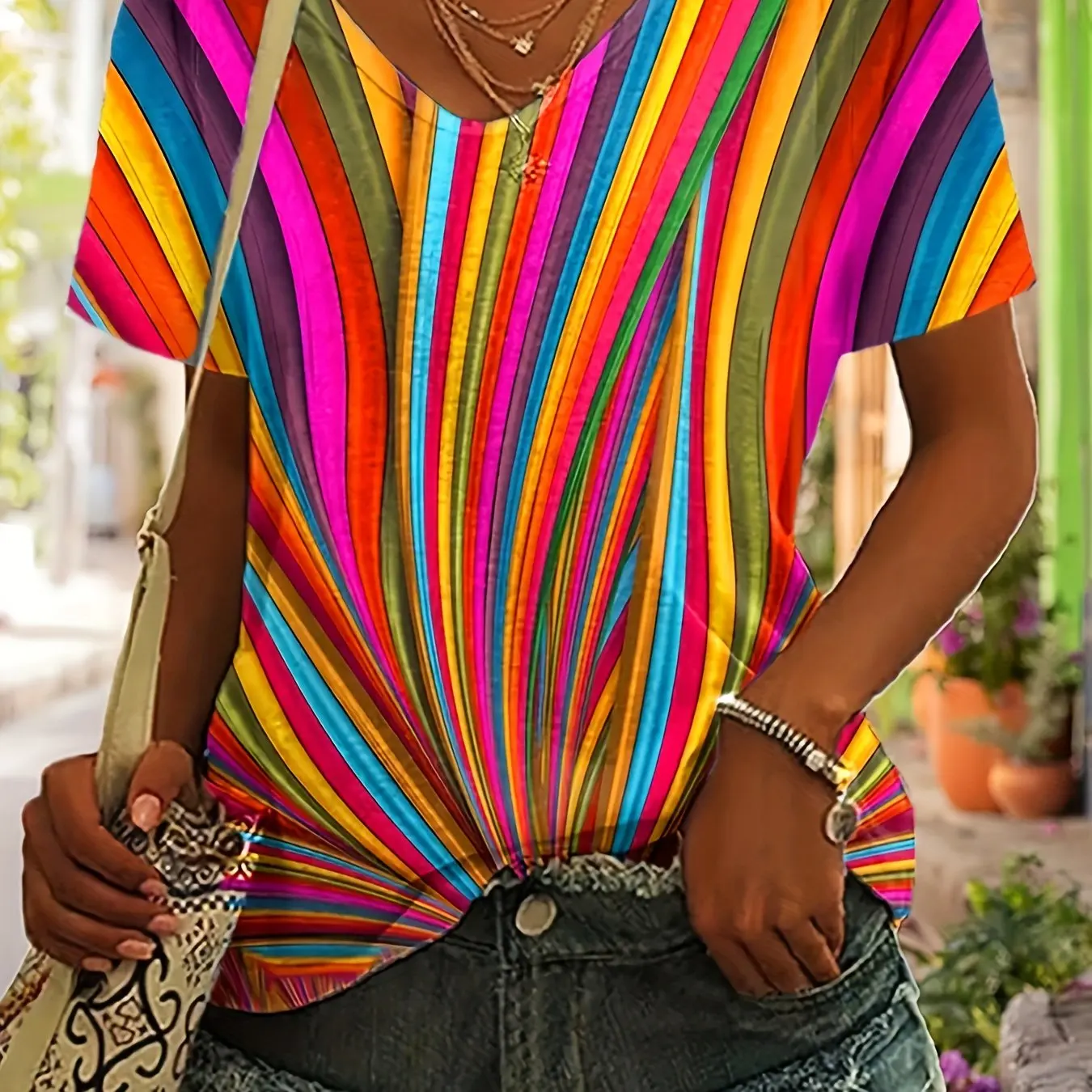 

Summer 2025 Women Casual Sports T-shirt Fashion Women T-shirt Round Neck Short Sleeve Quick Drying Breathable and Comfortable
