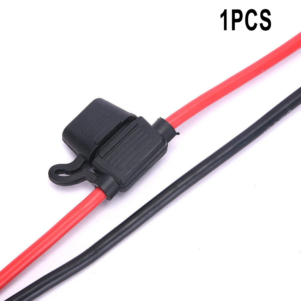 Battery Charging Connector Cable Kit For Anderson Plug Lead To Lug M8 Terminal 10AWG 50A 50/100CM Cable Binding Post Sheath