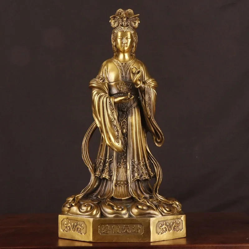 Grandmother, Bi Xia Yuan Jun, Taishan Holy Mother, Bronze Ornaments
