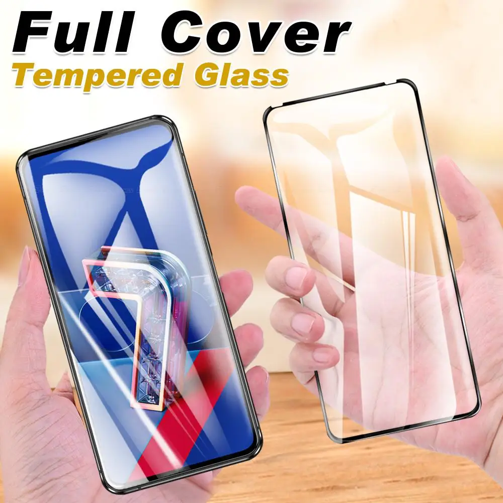 Full Cover Screen Protector For Asus Zenfone 9 8 8Z Flip ZS672KS ZS590KS 7 Pro ZS671KS ZS670KS Tempered Glass Protective Film