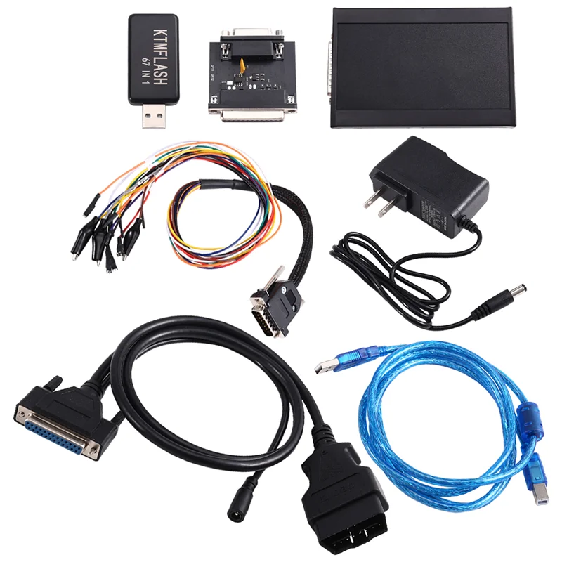 

ABOK-Car ECU Programmer Tool 67 In 1 USB Dongle Read&Write ECU V1.20-67 PCM FLASH Tool US Plug