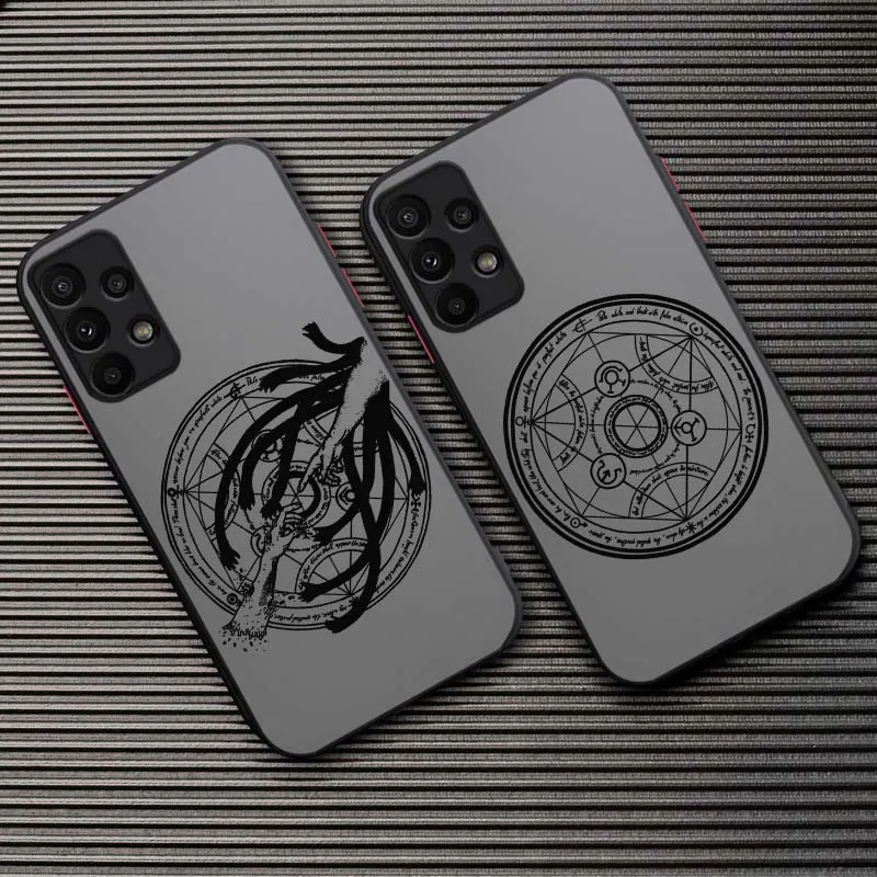 Fullmetal Alchemist Fashion For Samsung Galaxy A25 A24 A20 A16 A15 A14 A13 A12 A11 A17 A06 A05 A04 A23 A22 A21S Phone Case Cover