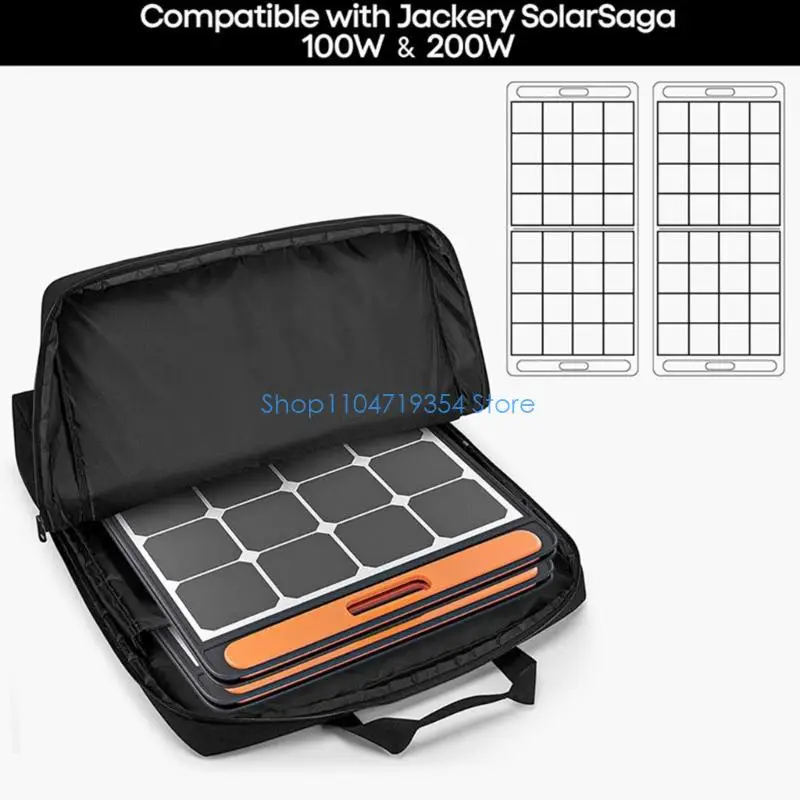 0XLD Solar plate Carrying Bag Case Adjustable Shoulder Strap For 100W & 200W