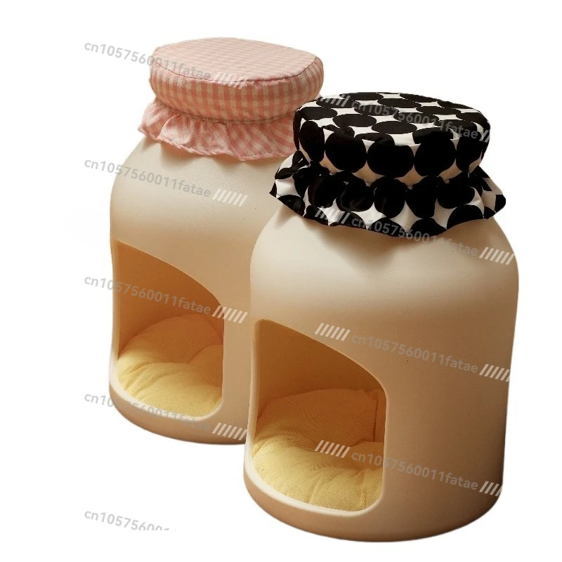 Bottle Nest Cat Nest Warm in Winter Closed All-season Universal Small Dog Waterproof and Easy To Clean Kennel