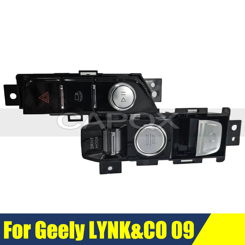 

Electronic Gear Combination Switch For Geely LYNK&CO 09 Start Stop Button Engine Start Stop Switch Hand Brake Auto Hold Button