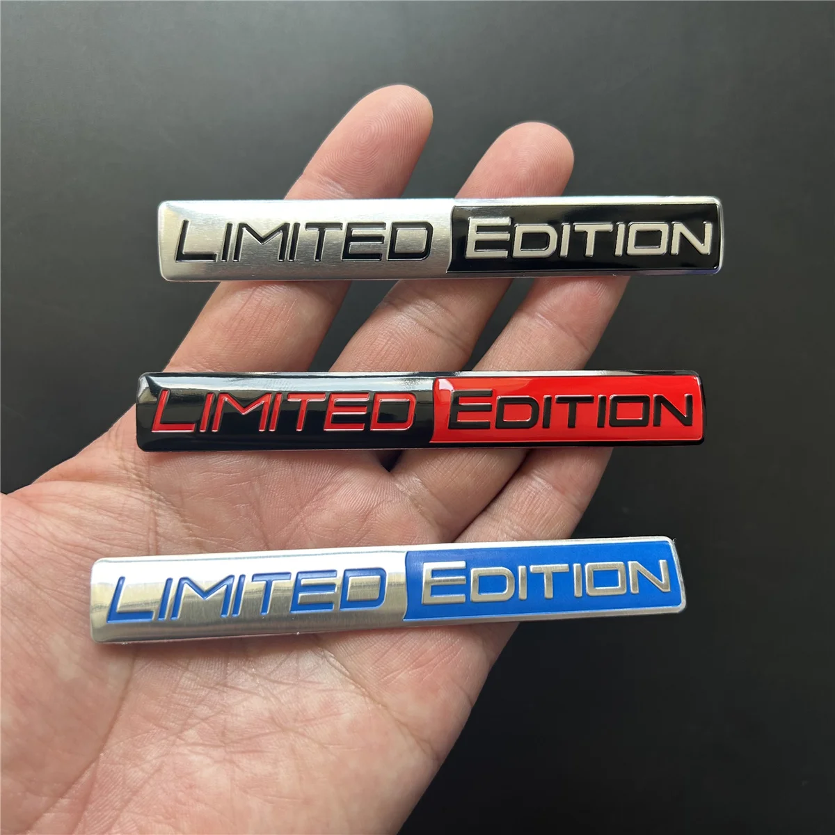 Limited Edition Emblem 3D Metal Badges Decal Sticker Auto Racing Sport Emblem for Rear Trunk Side Fender Car Motorcycle