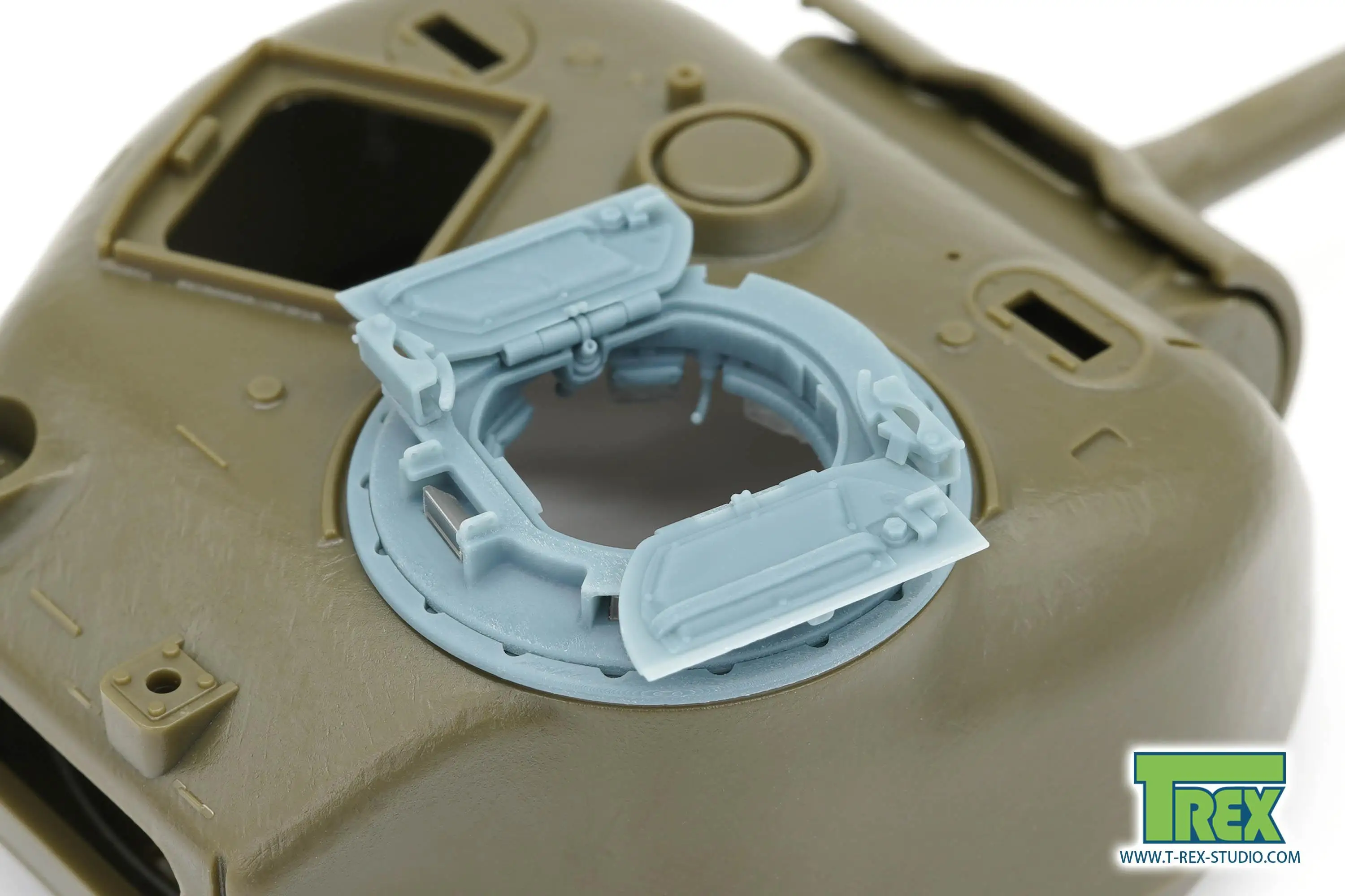 T-REX TR35109 MK.2 Commander Cupola for British Sherman 3D Printed Set