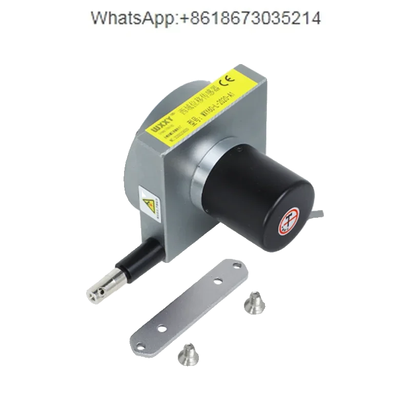 DC12-24V RS485 communication displacement sensor absolute value gate position meter WXY60 high precision pull wire encoder