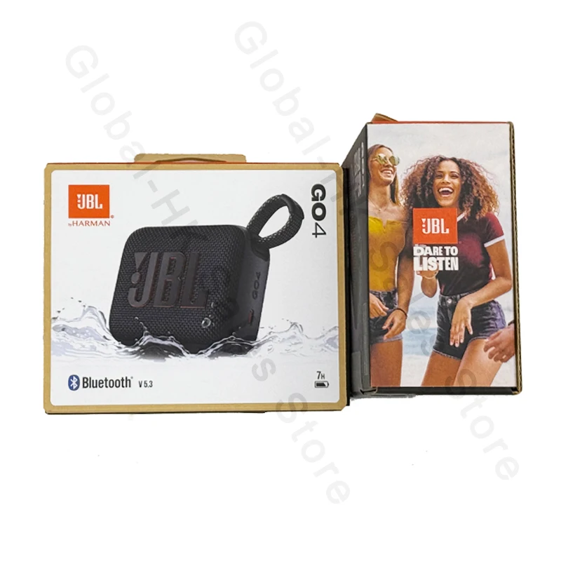 JBL GO 4 Go4 Ultra مكبر صوت بخاصية البلوتوث قابل للنقل JBL Pro Sound مع اتصال Punchier bass IP67 متعدد النقاط وقت تشغيل 7 ساعات