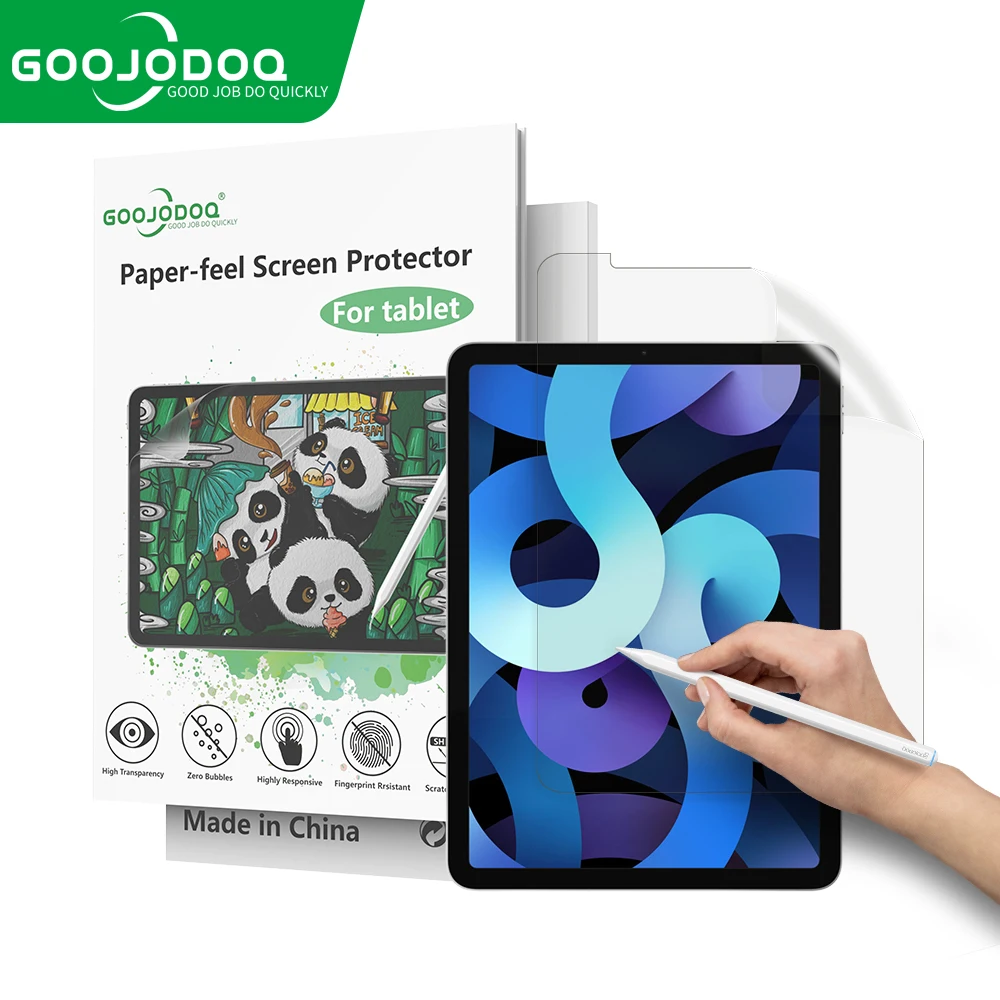 Paper-feel Screen Protector For iPad Air 6 2024 Pro 13 inch for iPad Pro 11 12 9 for iPad Air 4 5 iPad 10th Generation 10.2 Mini