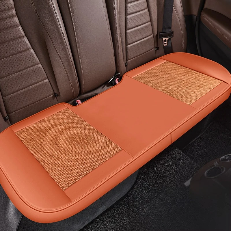 

Универсальный чехол на заднее сиденье автомобиля, дышащий, из льняной ткани, всесезонный, разноцветный, подходит для большинства задних сидений автомобиля, безопасен для домашних животных.