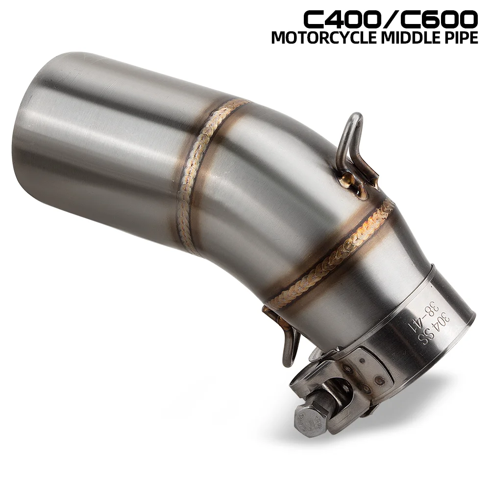 C650GT Exhaust Adapter Tube For BMW C400X C400GT C400 X/GT 2018 2019 2020 C600SPORT C650GT 2012-2015 Motorcycle Middle Pipe 51MM