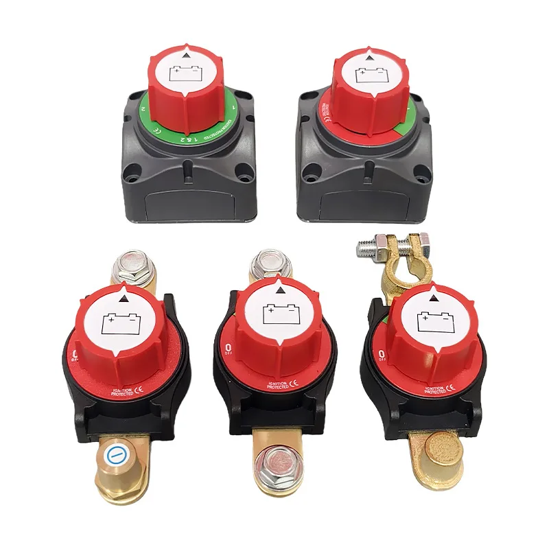 

Hexagonal brass battery pole post power-off one-piece switch Car extension accessories Power switch